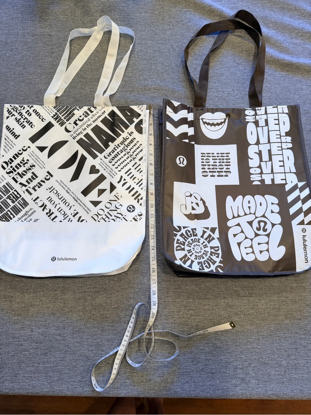Lululemon large tote bags (2) - NEW